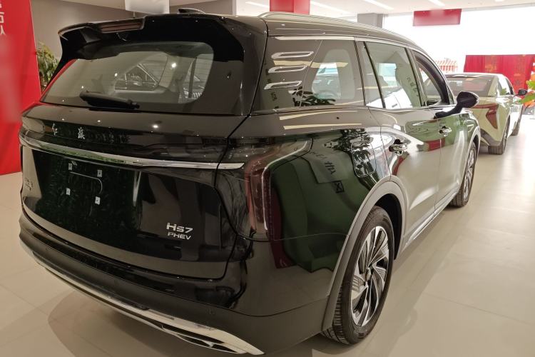 Used Hongqi HS7 PHEV 2024 2.0T PHEV Four-Wheel Drive Flagship Edition 7 Seats Rear Right 45 Deg