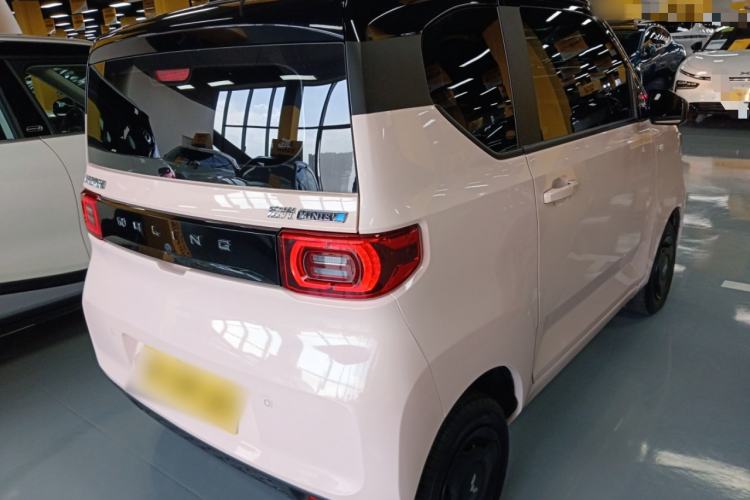 Used Wuling Hongguang MINIEV 2022 Macaron Fashion Edition Lithium-Nickel-Cobalt-Alpha-oxide Rear Right 45 Deg