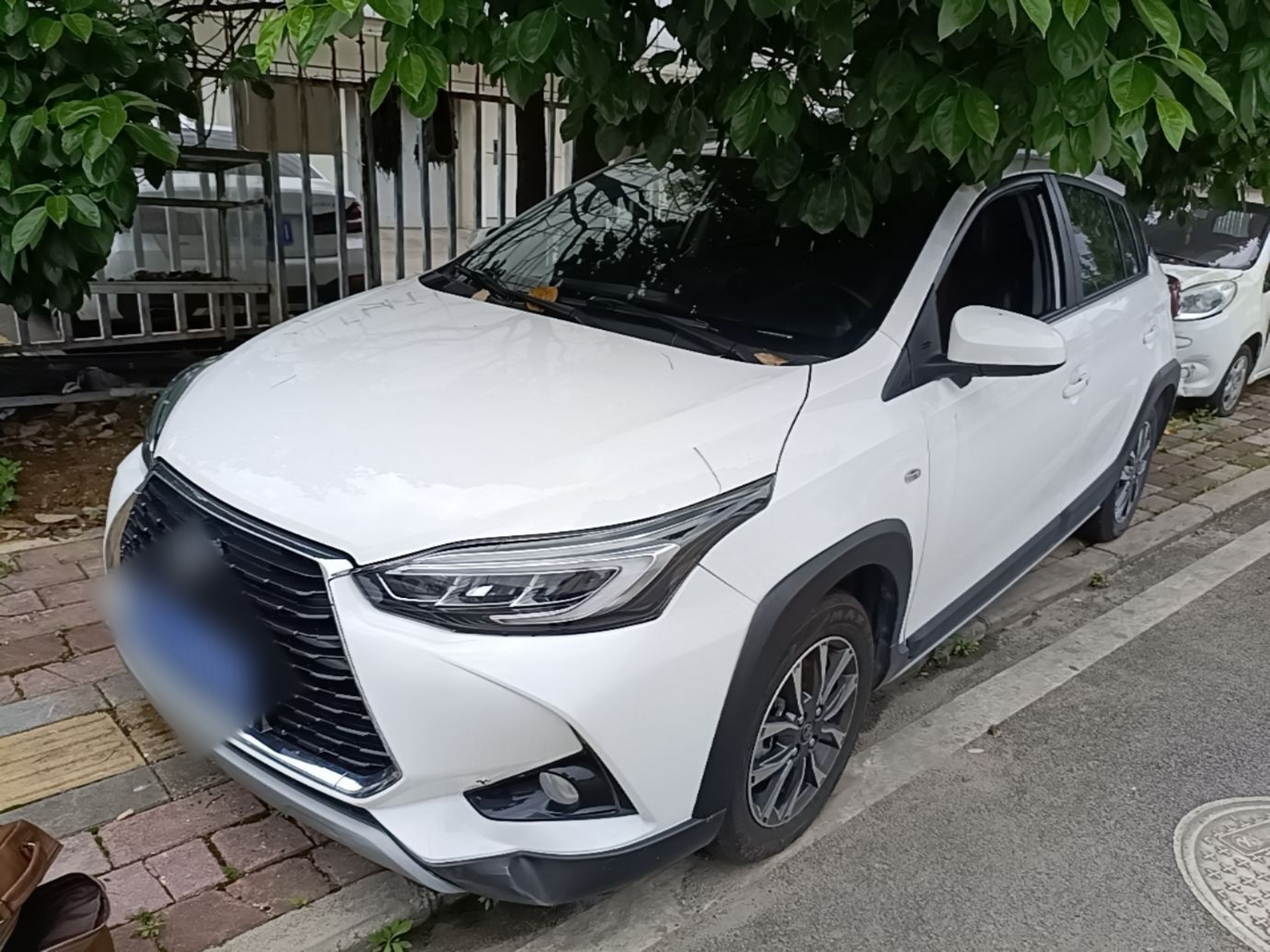 Under Front Bumper