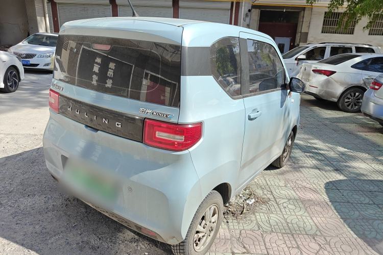 Used Wuling Hongguang MINIEV 2020 Freedom Version Lithium Iron Phosphate Rear Right 45 Deg