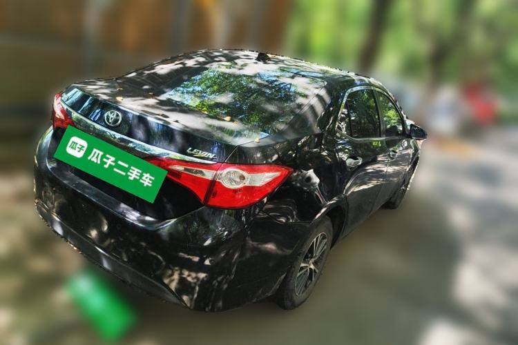Used Toyota Levin 2014 1.6G Manual Elite Edition Rear Right 45 Deg