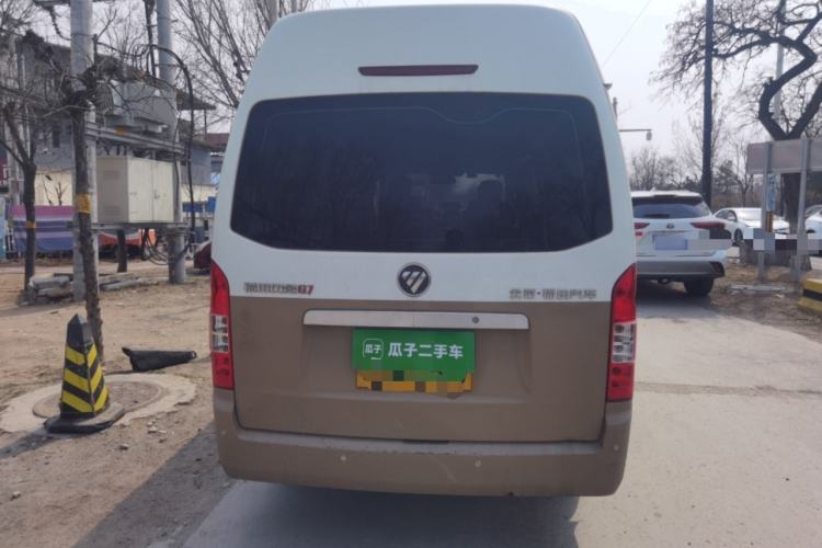 Used Foton Scenic G7 2020 2.4L Commercial Version Long Wheelbase High-Roof 10-Seater Bus China VI Emission Standard 4K22D4M Rear