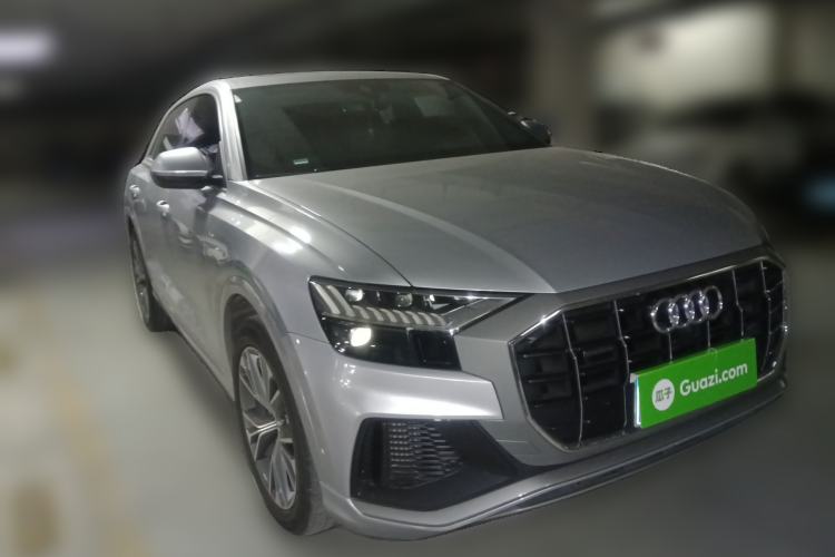Used Audi Q8 2019 55 TFSI Prestige Dynamic Edition Front Right 45 Deg