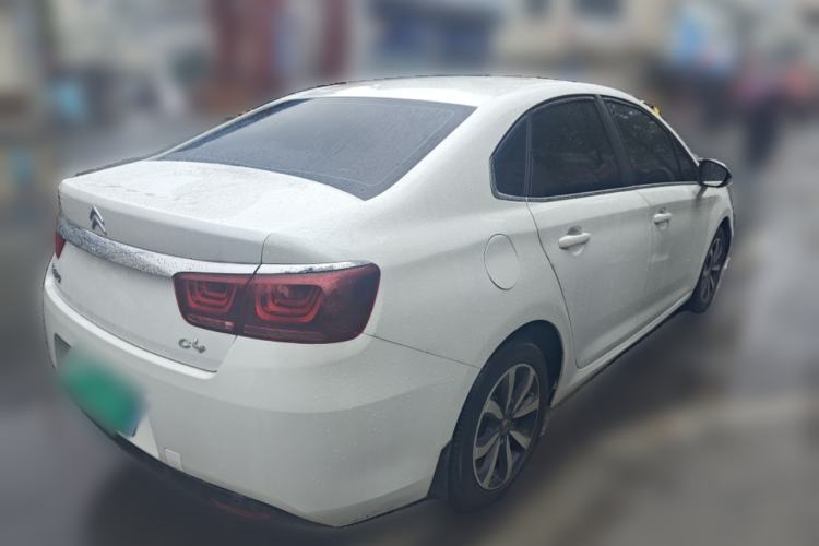 Used Citroen C4 Sega 2018 1.6L Manual Luxury Model Rear Right 45 Deg