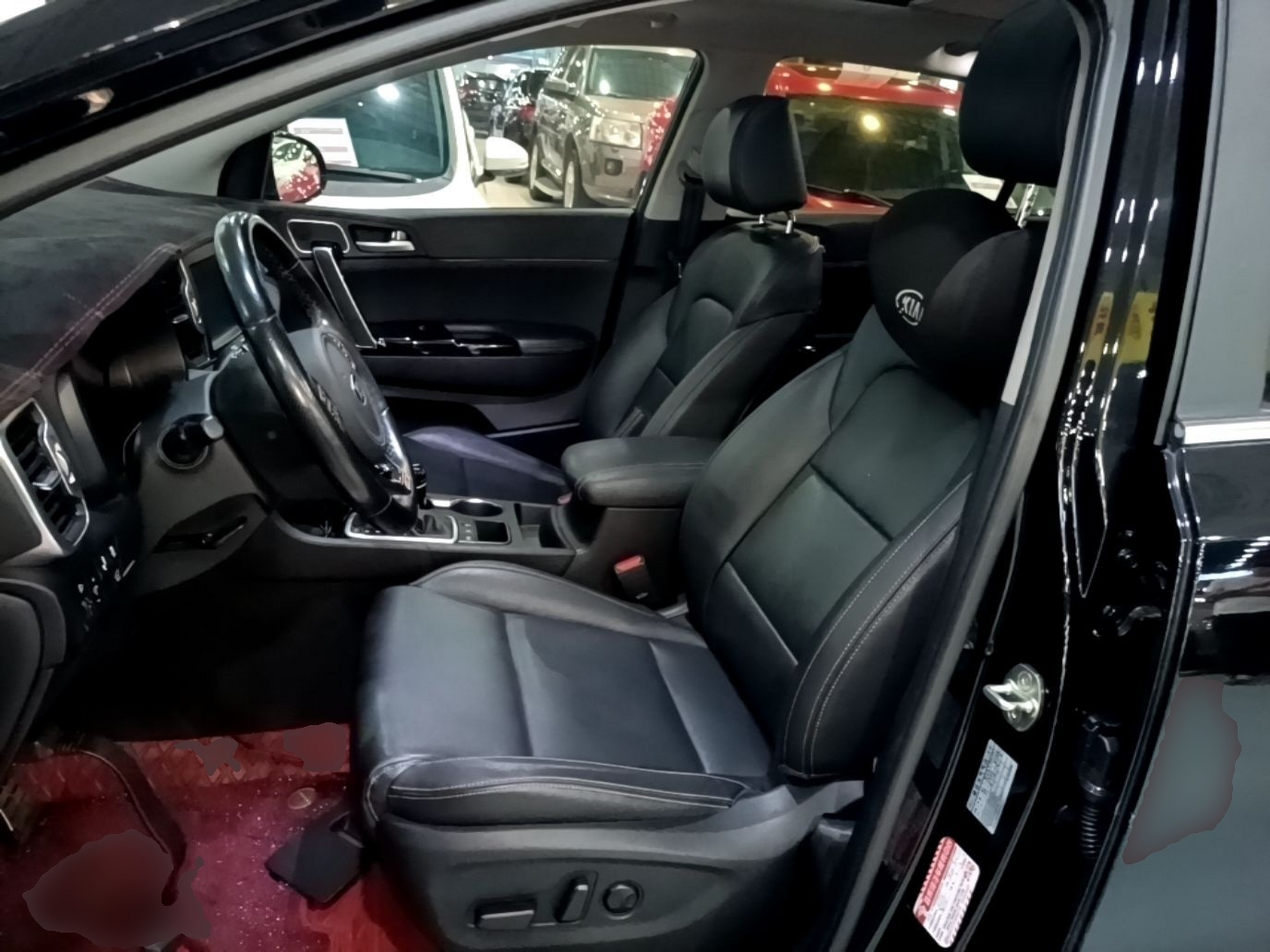 Avant de la voiture