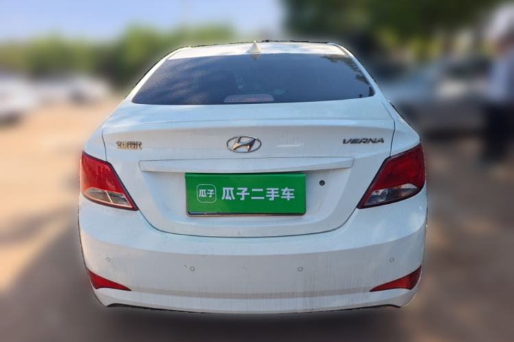 Used Hyundai Verna (older generation) 2016 1.4L Manual Smart GLS Trim Rear