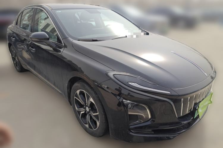 Used Hongqi E-QM5 2023 Revised Version Basic Travel Edition Front Right 45 Deg