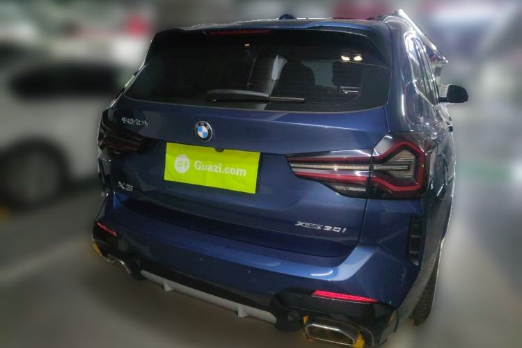 Used BMW X3 2022 xDrive30i Luxury Model M Night Sky Package Rear