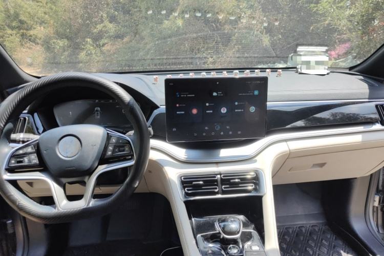 Used BYD Song PLUS New Energy 2021 DM-i 51KM Prestige Model Center Console