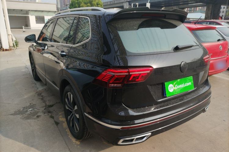 Used Volkswagen Tiguan L 2022 330TSI Automatic Two-Wheel Drive R-Line Enhanced Edition Rear Left 45 Deg