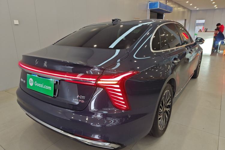 Used Hongqi H5 2023 2.0T Automatic Smart Connect Flagship Edition Rear Right 45 Deg