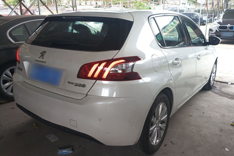 Used Peugeot 308S 2015 1.2T Automatic Jingchi Edition Rear Right 45 Deg