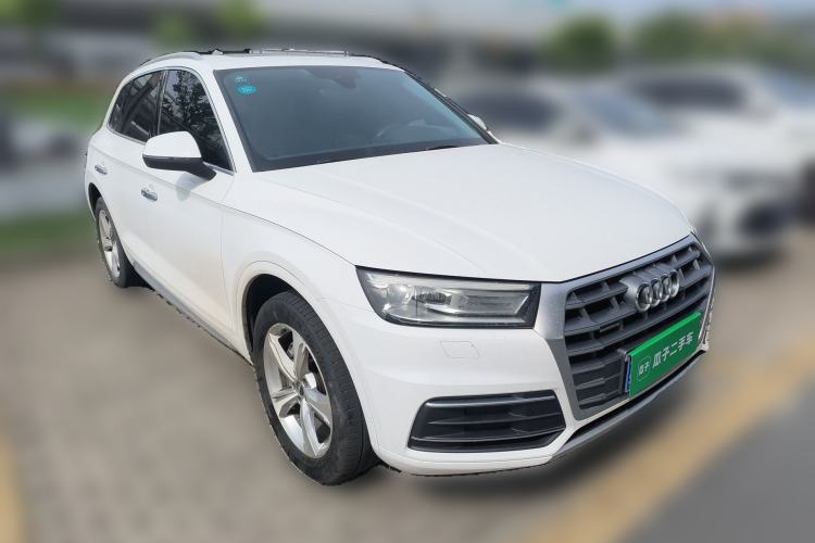Used Audi Q5L 2018 40 TFSI Prestige Edition China VI Emission Standard Front Right 45 Deg