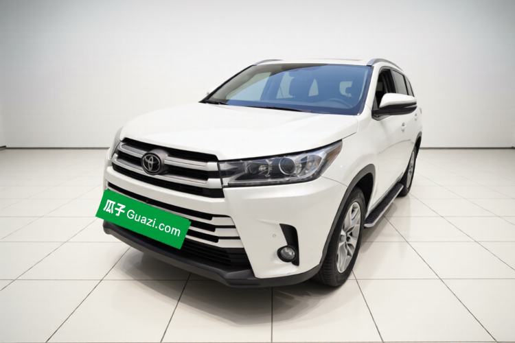 Used Toyota Highlander 2018 2.0T Four-Wheel Drive Luxury Version 7 Seats China VI Standard