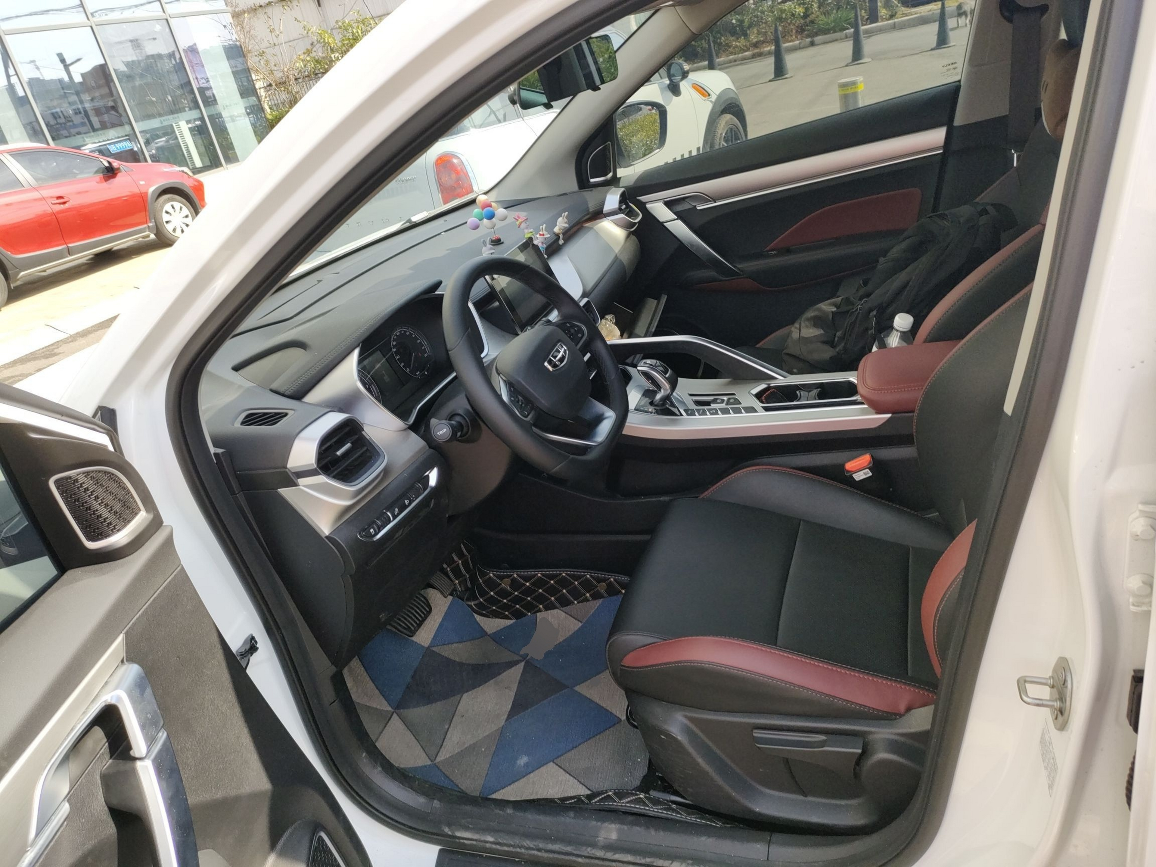 Avant de la voiture