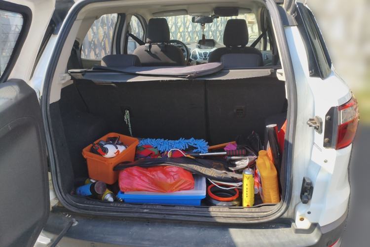 Used Ford EcoSport 2013 1.5L Automatic Prestige Model Trunk