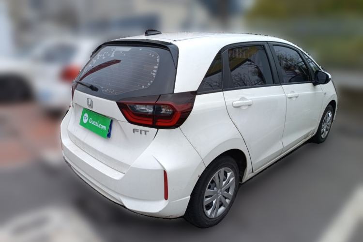 Used Honda Fit 2021 1.5L CVT Trend Edition Rear Right 45 Deg