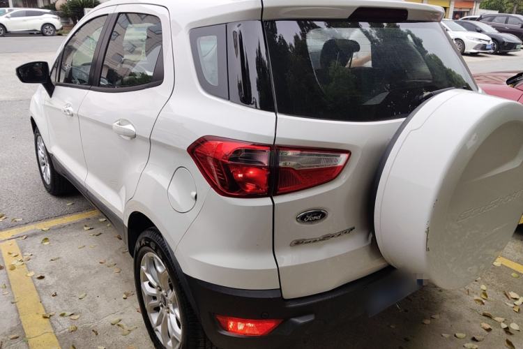 Used Ford EcoSport 2013 1.5L Automatic Prestige Model Rear Left 45 Deg