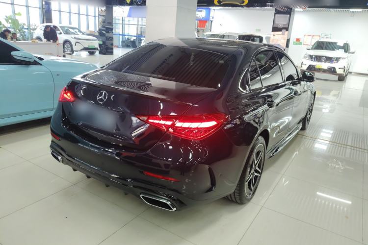 Used Mercedes-Benz C-Class 2024 Second Facelift C 260 L Starry Night Sport Edition Rear Right 45 Deg