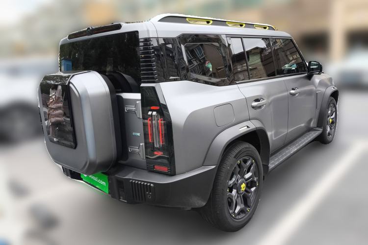 Used JETOUR Traveler C-DM 2024 C-DM 208KM Mountain & Wilderness Edition Rear Right 45 Deg