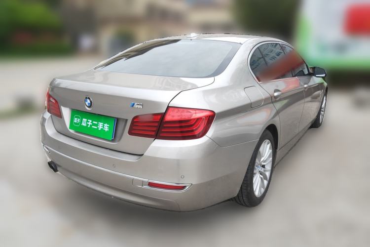 Used BMW 5 Series 2014 525Li Luxury Design Package Rear Right 45 Deg