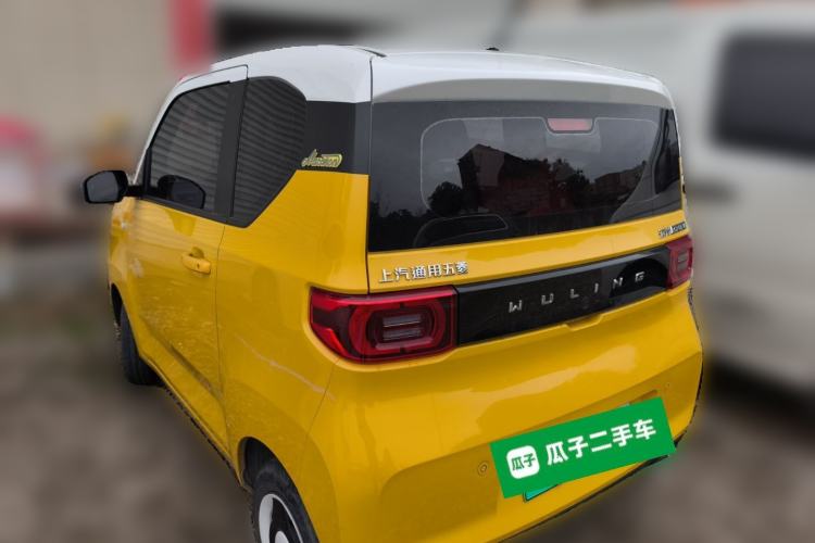 Used Wuling Hongguang MINIEV 2021 Macaron Premium Model – Lithium Iron Phosphate Rear Left 45 Deg