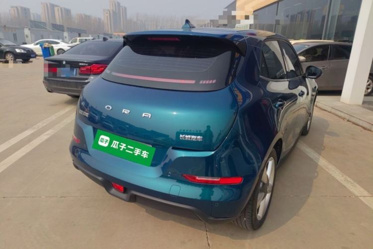 Used ORA Good Cat 2023 401 km Standard Range Prestige Version Lithium Iron Phosphate Rear Right 45 Deg