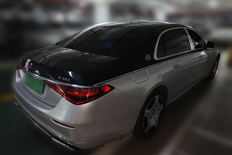 Used Mercedes-Benz Maybach S-Class 2023 S 480 4MATIC Rear Right 45 Deg