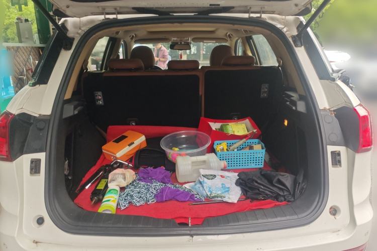 Used Haval H6 Coupe 2015 Blue-Label 2.0T Manual Two-Wheel Drive Prestige Model Trunk