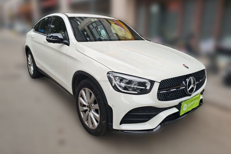 Used Mercedes-Benz GLC Coupe 2020 GLC 260 4MATIC Coupe SUV Front Right 45 Deg