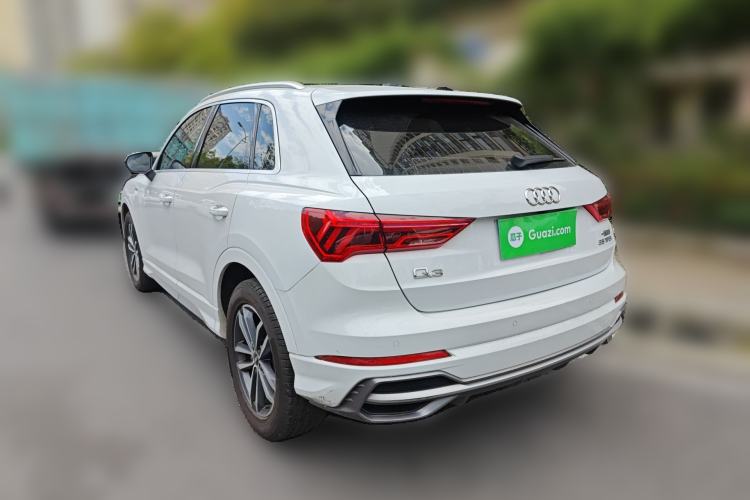 Used Audi Q3 2022 35 TFSI Progressive Dynamic Edition Rear Left 45 Deg