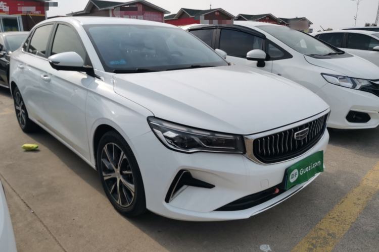 Used Geely Auto Emgrand 2022 4th Generation 1.5L CVT Luxury Model Front Right 45 Deg