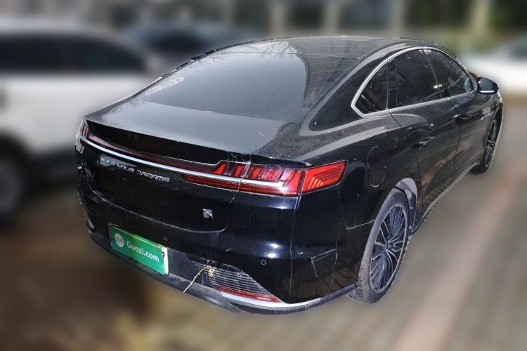 Used BYD Han 2021 EV Standard Range Luxury Model Rear Right 45 Deg