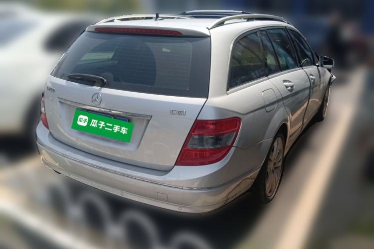 Used Mercedes-Benz C-Class 2015 C 200 station wagon Rear Right 45 Deg