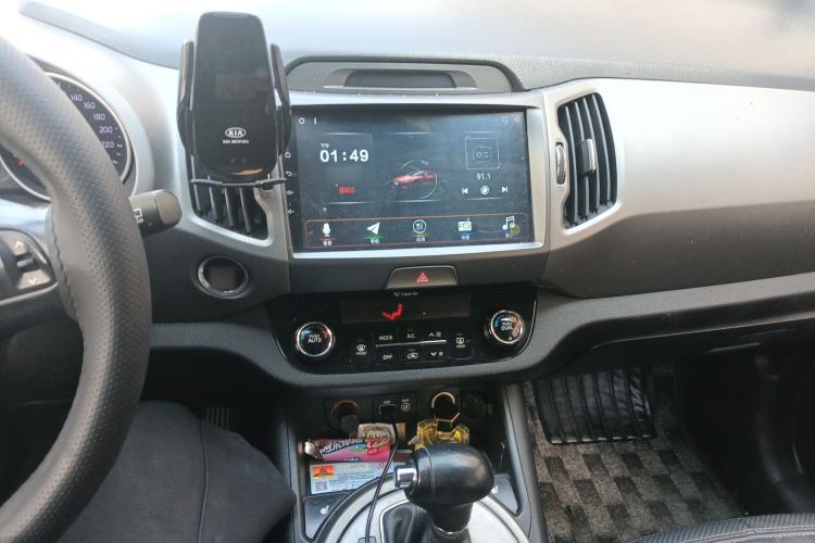 Used Kia Sportage R 2015 2.0L Automatic Two-Wheel Drive DLX Model Audio And AC Panel