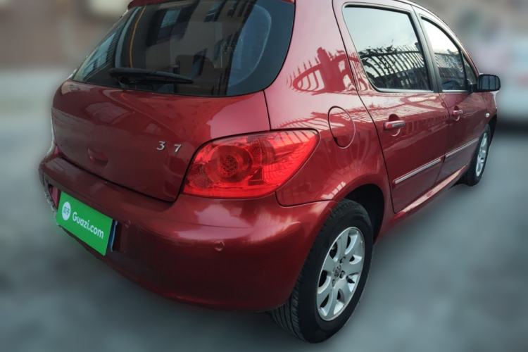 Used Peugeot 307 2010 Hatchback 1.6L Automatic Comfort Edition Rear Right 45 Deg