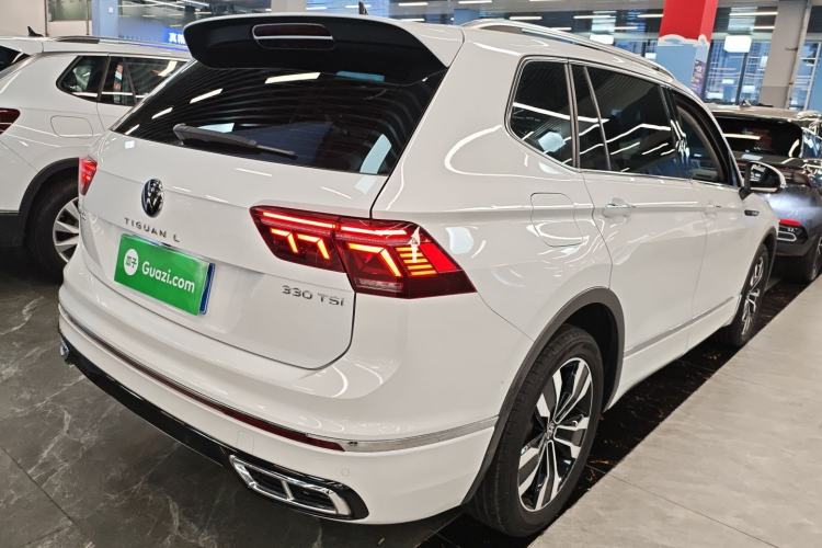 Used Volkswagen Tiguan L 2023 330TSI Automatic Two-Wheel Drive R-Line Enjoyment Edition Rear Right 45 Deg