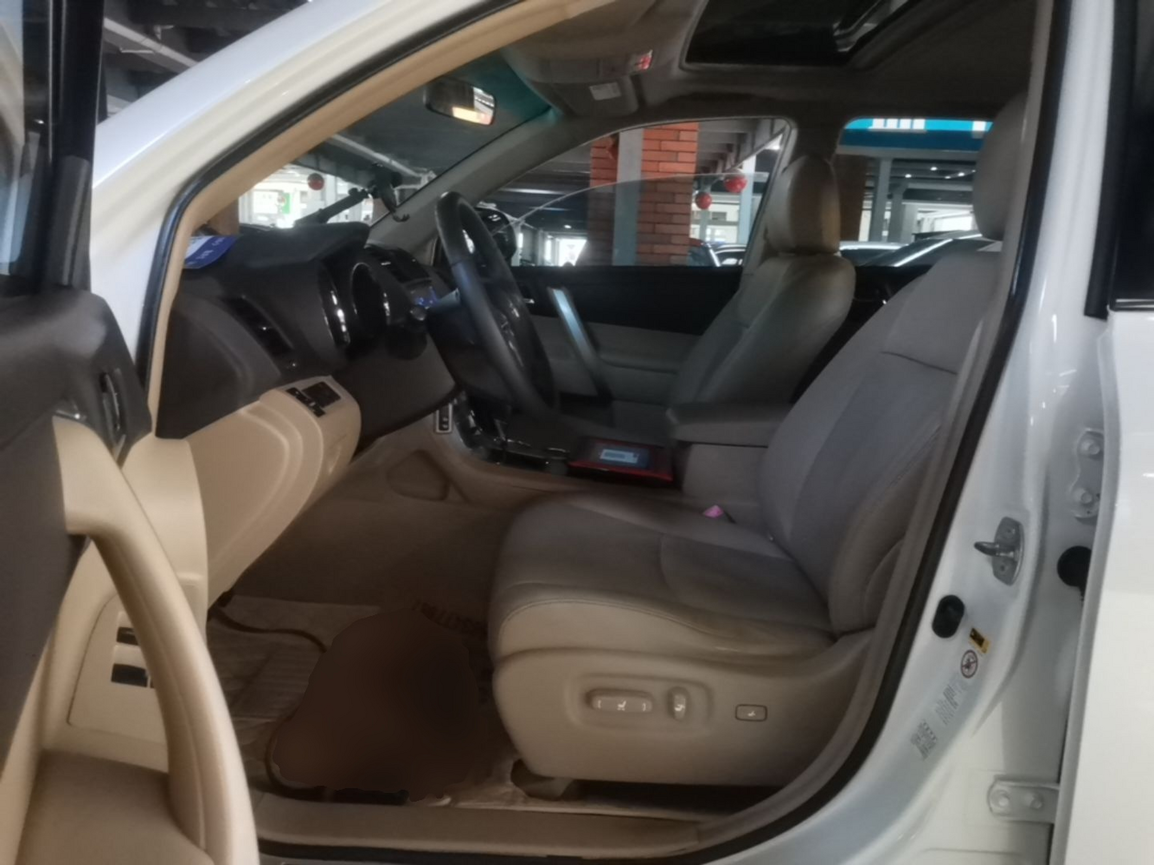 Avant de la voiture