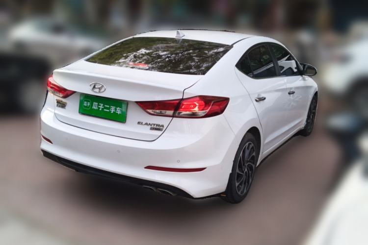 Used Hyundai Elantra (6th Generation / Lingdong) 2019 1.4T Dual-Clutch Xuan Dong · Dynamic Model Rear Right 45 Deg