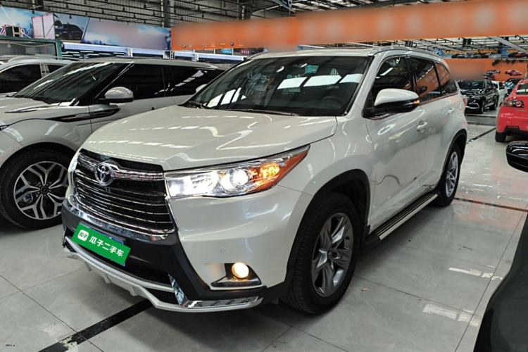 Used Toyota Highlander 2017 2.0T Four-Wheel Drive Luxury Edition 7 Seats