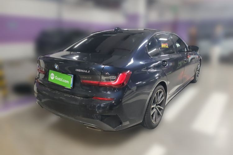 Used BMW 3 Series 2022 Updated 325Li M Sport Package Rear Right 45 Deg