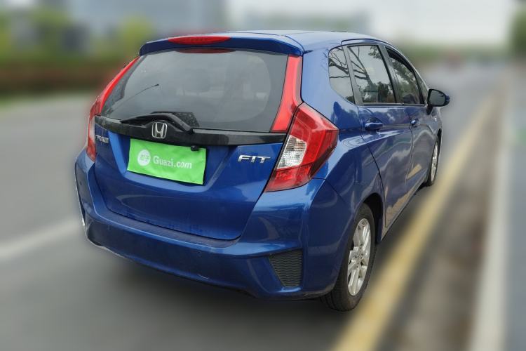 Used Honda Fit 2014 1.5L LX CVT Comfort Model Rear Right 45 Deg