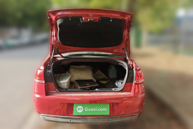 Used Citroen C-Quatre 2012 Sedan 1.6L Automatic Enjoyment Model Trunk