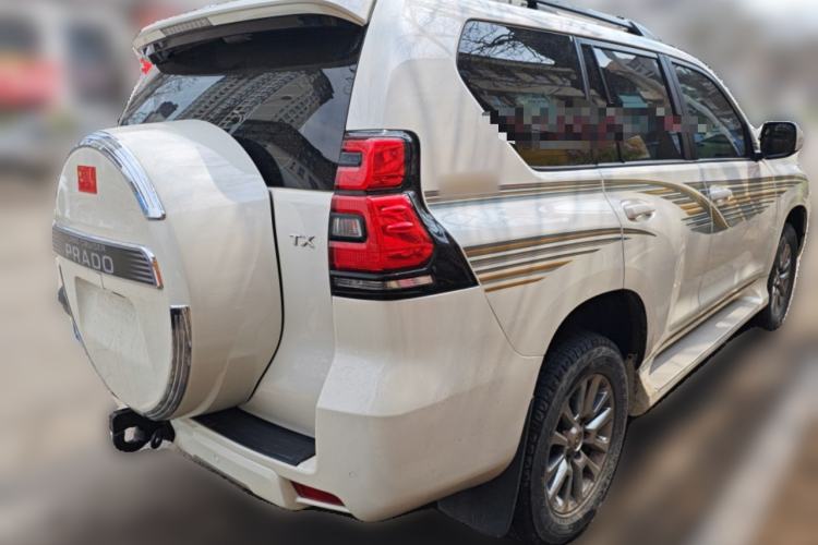 Used Toyota Prado 2018 3.5L Automatic TX-L with Rear-Mounted Spare Tire Rear Right 45 Deg