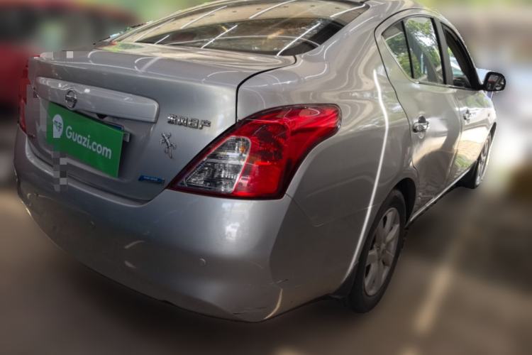 Used Nissan Sunny 2011 1.5XE Manual Comfort Edition Rear Right 45 Deg