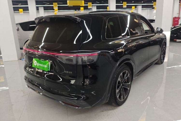 Used Hima AITO M8 2025 Extended-Range Max Version 37 kWh 6-Seater Rear Right 45 Deg