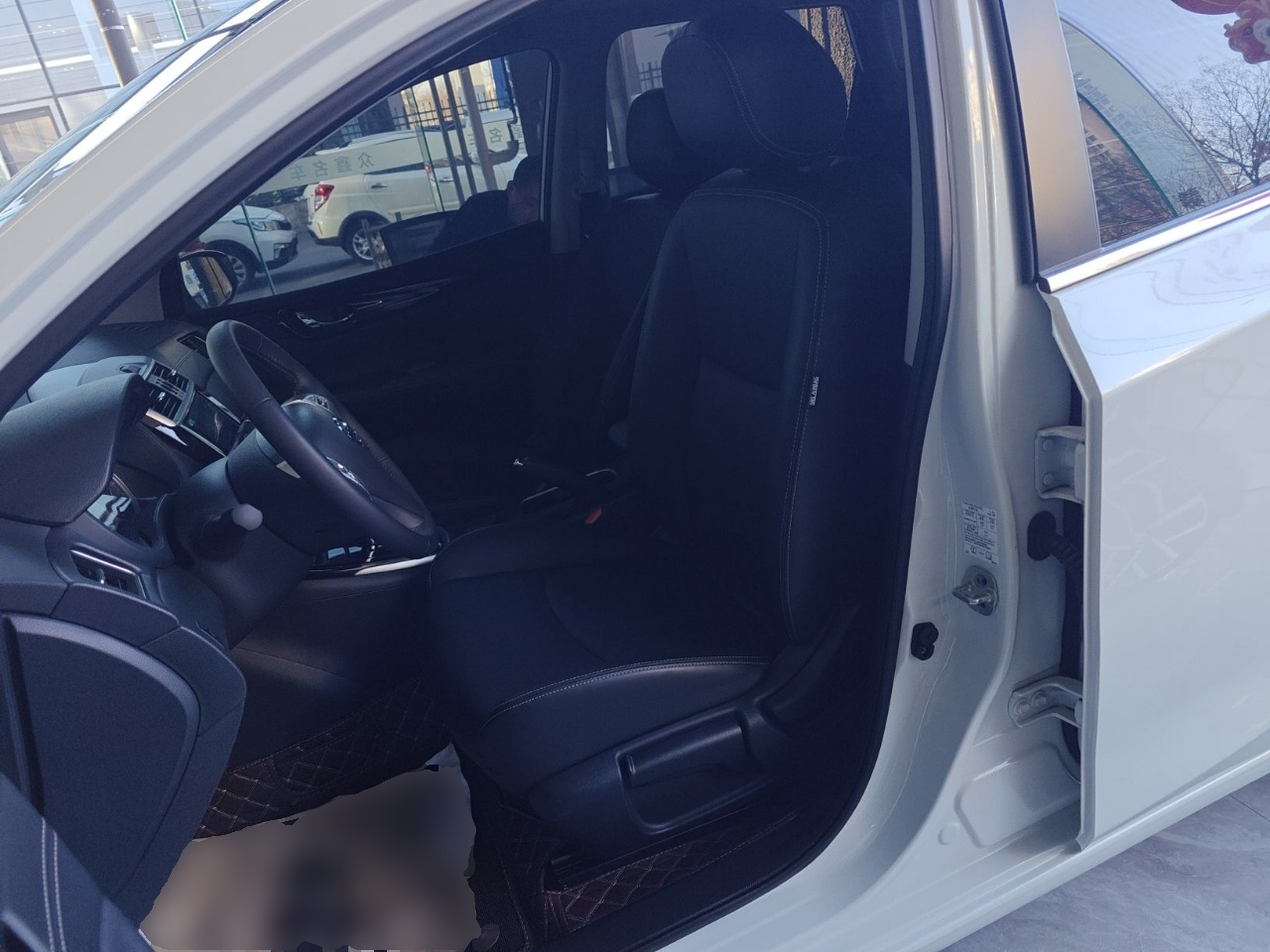 Avant de la voiture