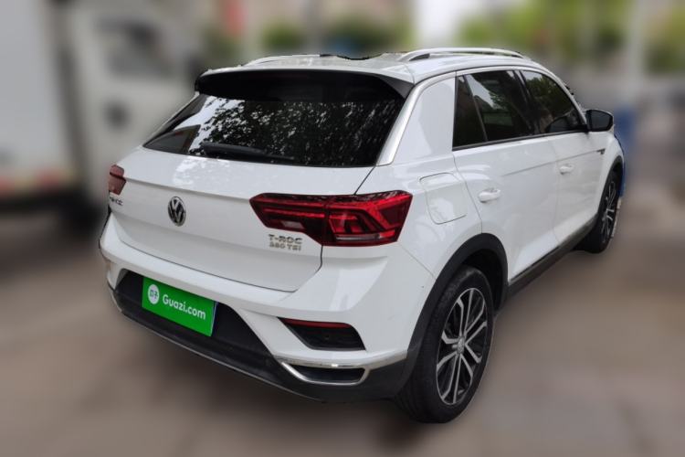 Used Volkswagen T-ROC 2018 280TSI DSG Two-Wheel-Drive Comfort Version China V Standard Rear Right 45 Deg