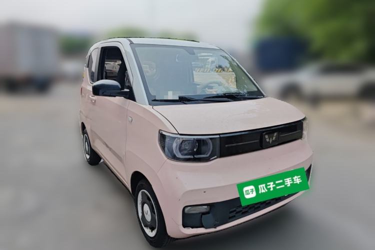 Used Wuling Hongguang MINIEV 2022 Macaron Fashion Edition Lithium-Nickel-Cobalt-Alpha-oxide Front Right 45 Deg