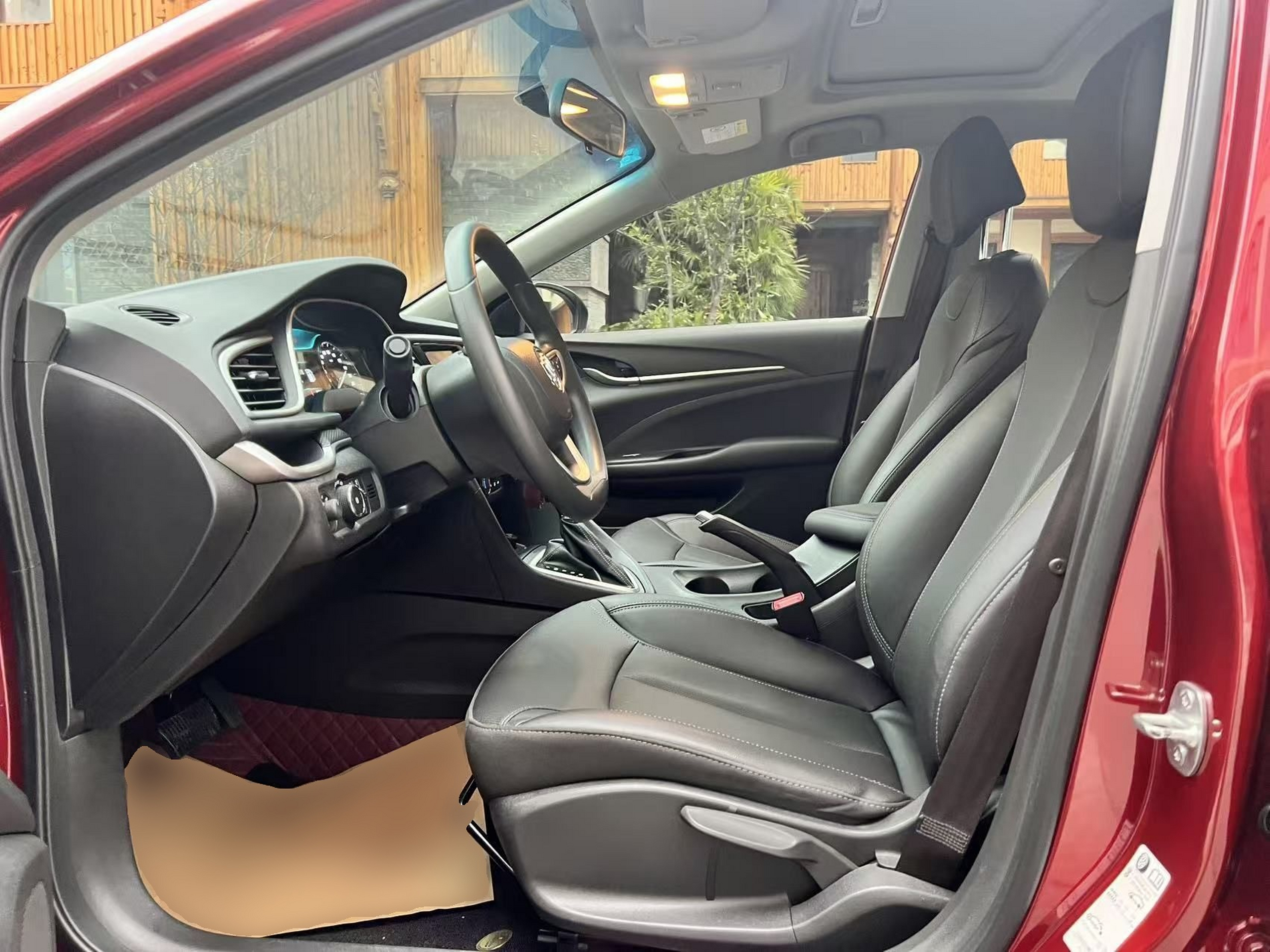 Avant de la voiture